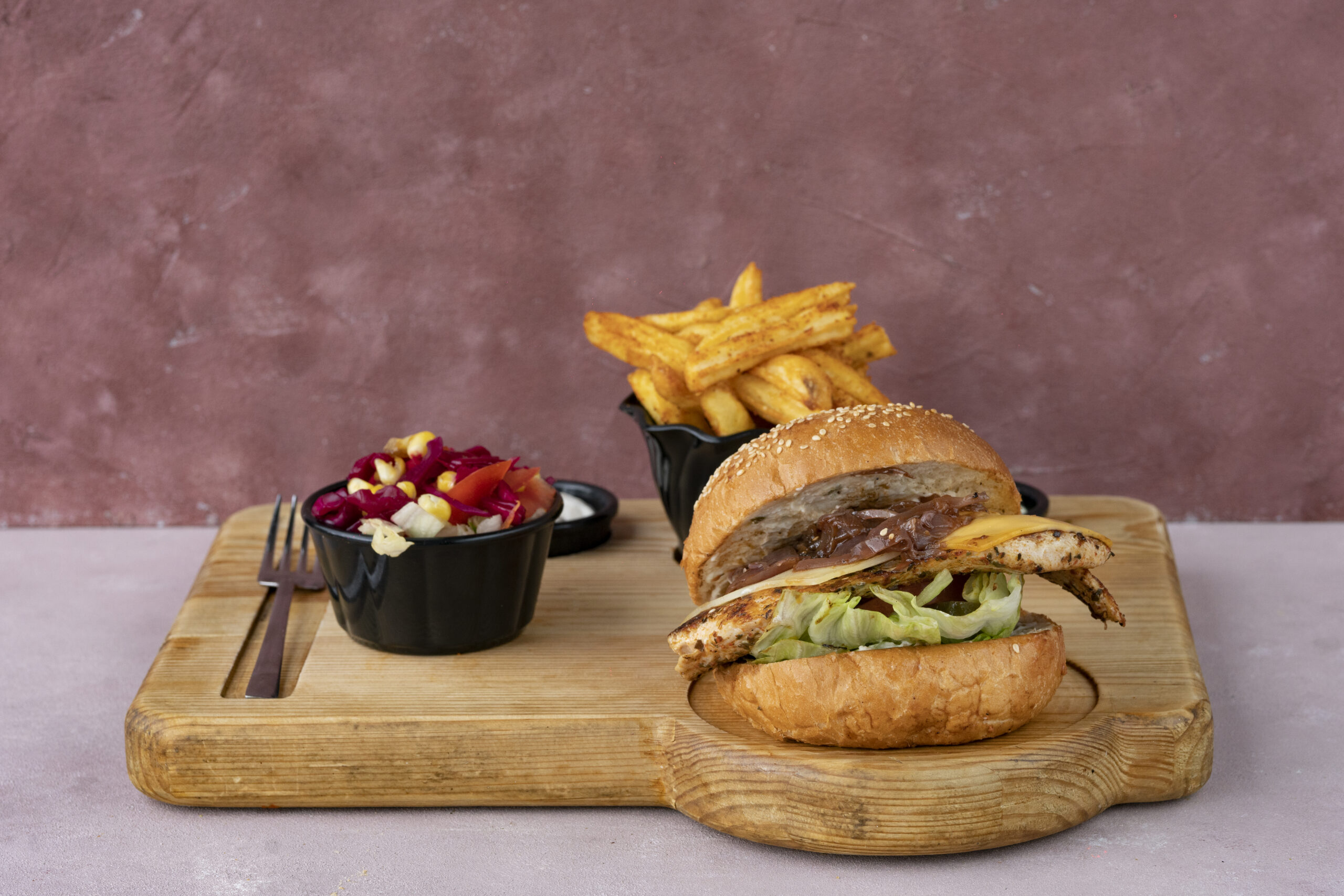 Motto Chicken Cheese Burger