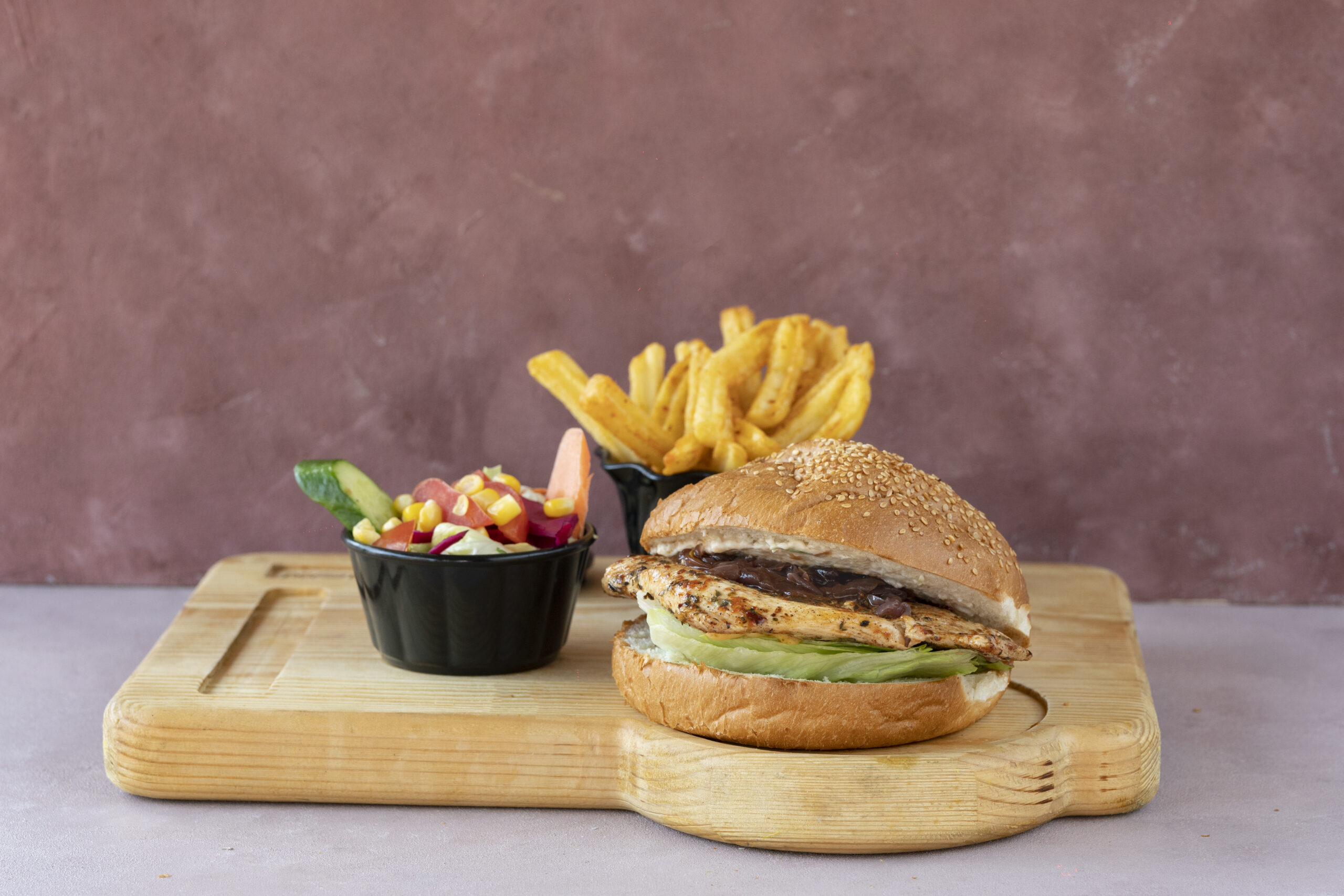 EKO MOTTO CHICKEN BURGER